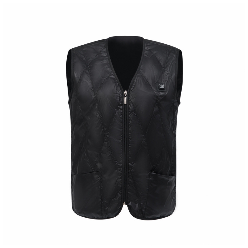 Smart USB charging heating vest vest electric vest down jacket warm clothes constant temperature cotton jacket