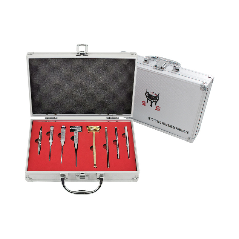 Metal ear acupuncture set 8 sets of acupoint stick medical home ear acupuncture set