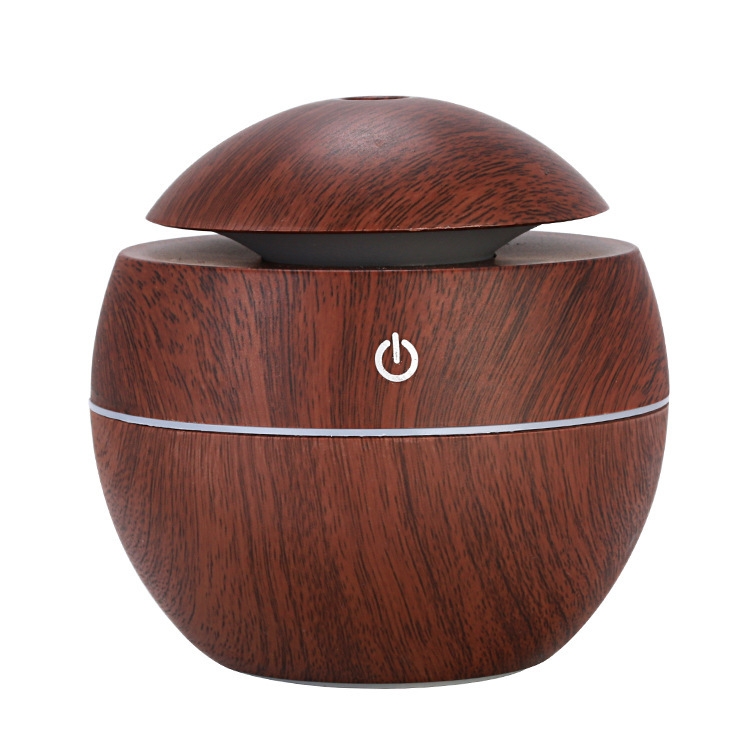 Foreign trade explosive wood grain vase aromatherapy humidifier USB car home