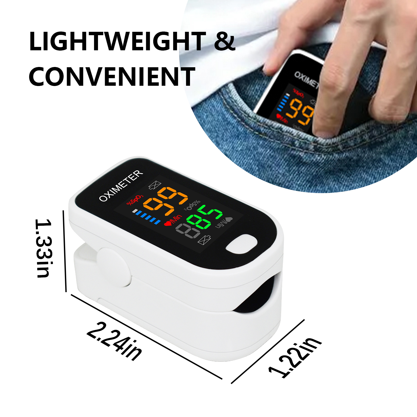 CE/FDA Respiratory rate Bluetooth Blood oxygen Saturation monitor Rose Gold finger clip pulse oximeter