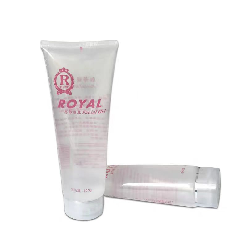 Opt facial and body ice crystal gel coupling agent for ice point hair removal and photonic beauty salon equipment